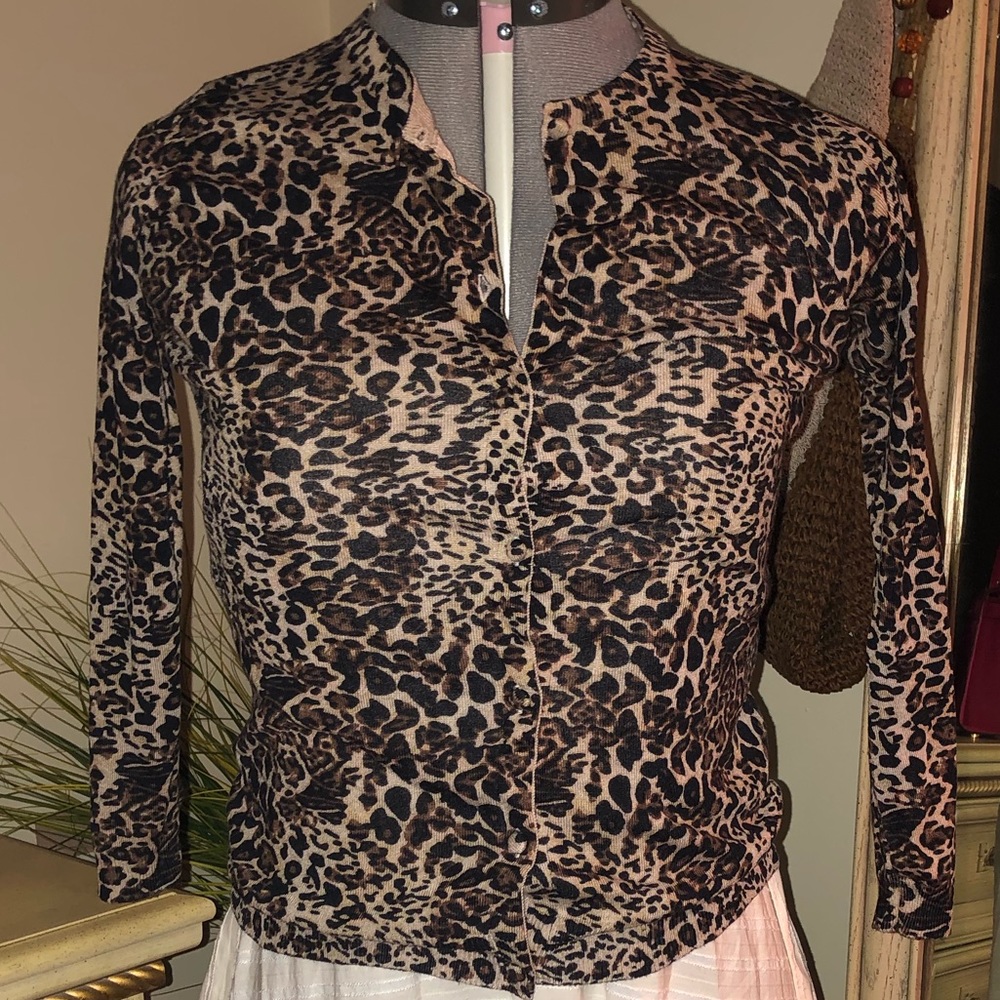 Leopard Knit sweater